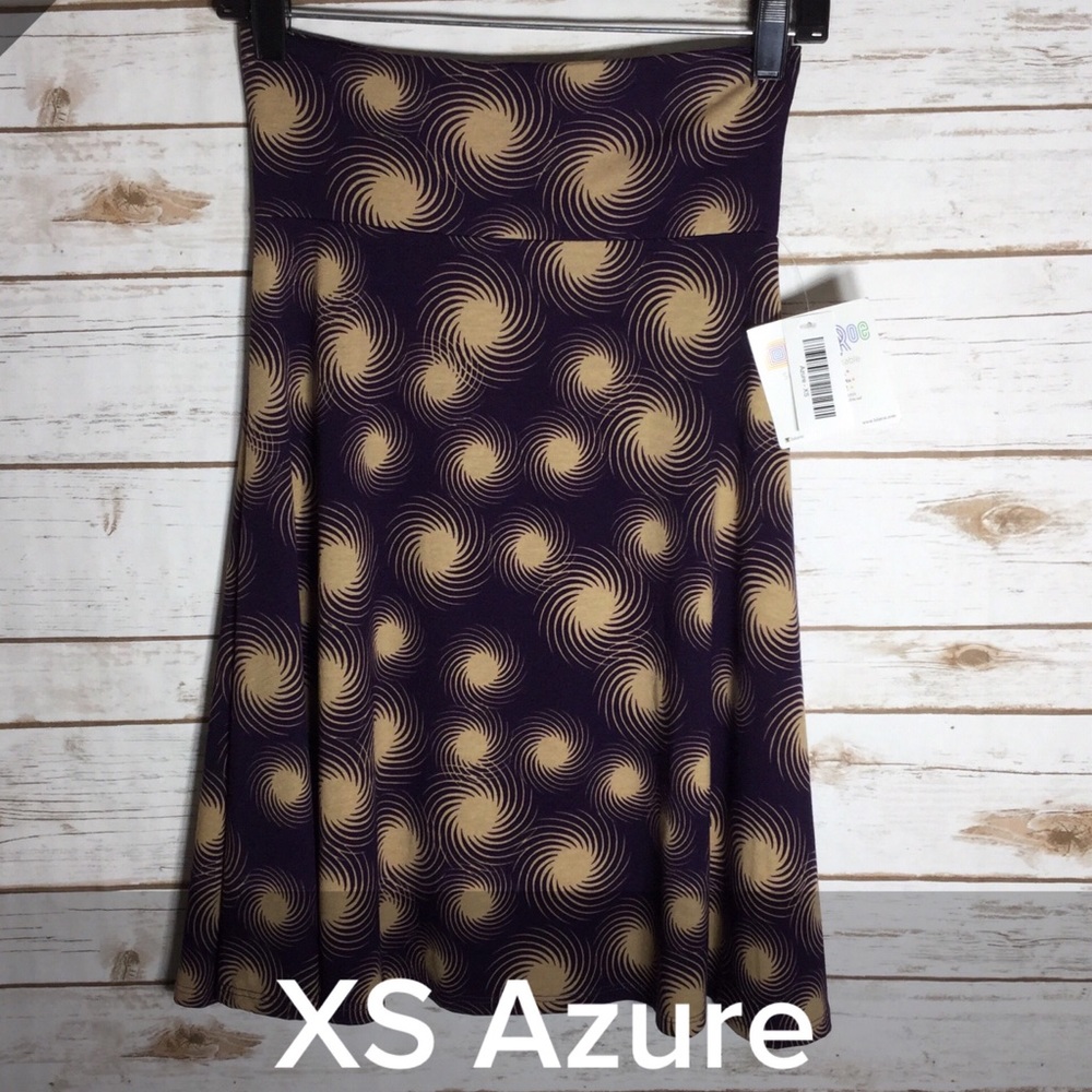 LulaRoe azure skirt